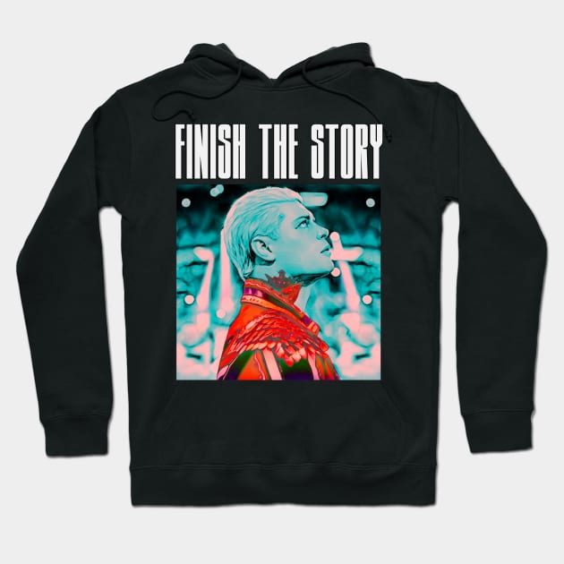 Cody Rhodes Finish The Story Hoodie by FineAndDandy